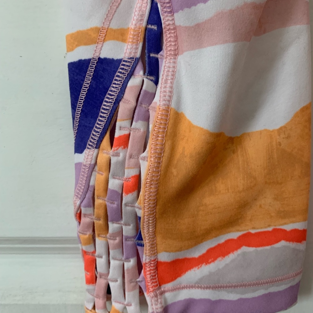 Lululemon True Self Crop In Iris Flower - image 7